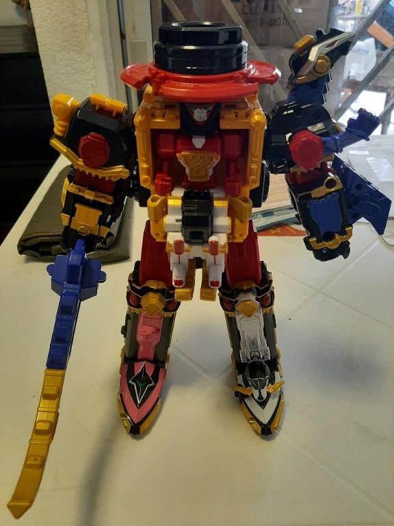 Ninninger DX Shurikenjin set Ninja Steel Megazord Power Rangers