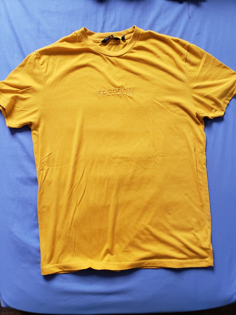 Penshoppe mustard 2025 yellow shirt