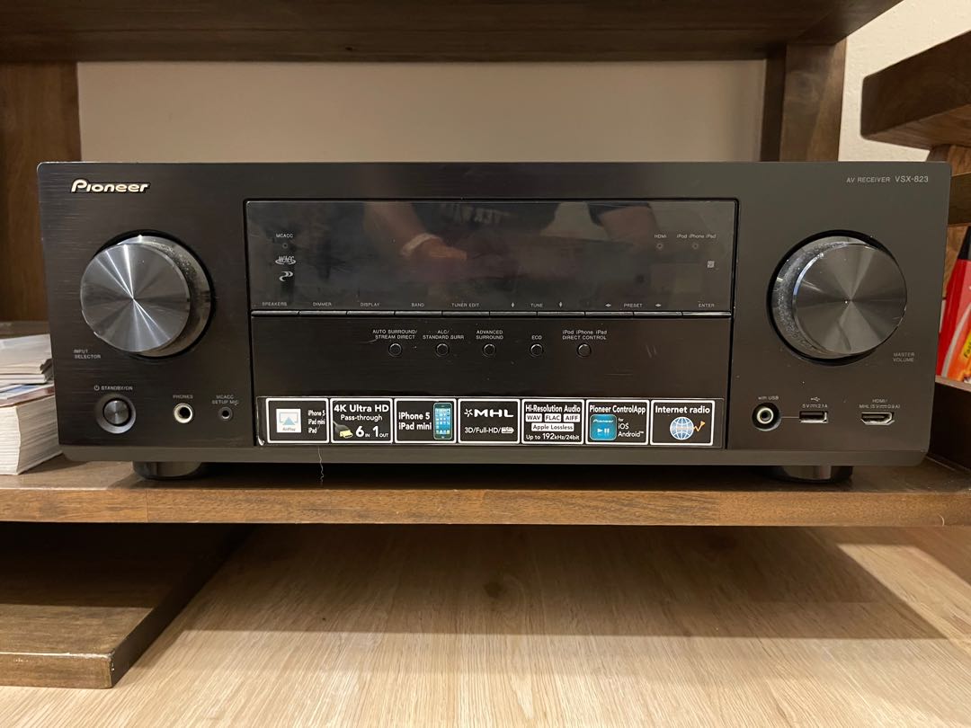 Pioneer VSX 823, Audio, Soundbars, Speakers & Amplifiers on Carousell