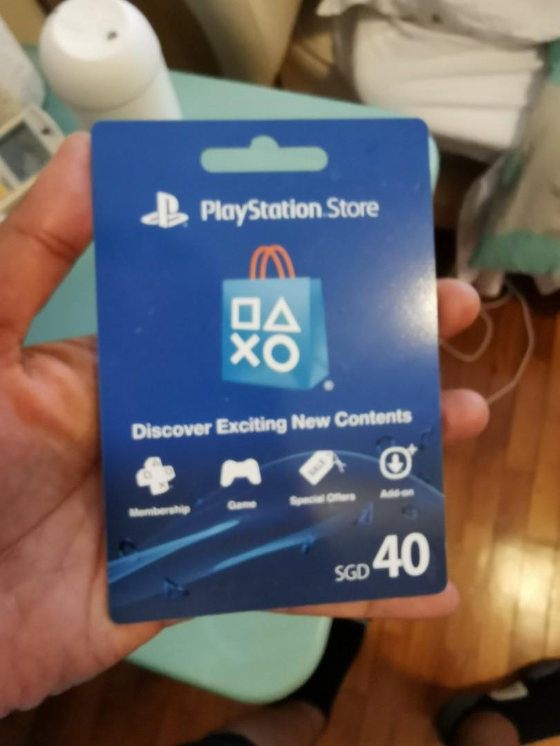 Unused ps4 gift cards discount