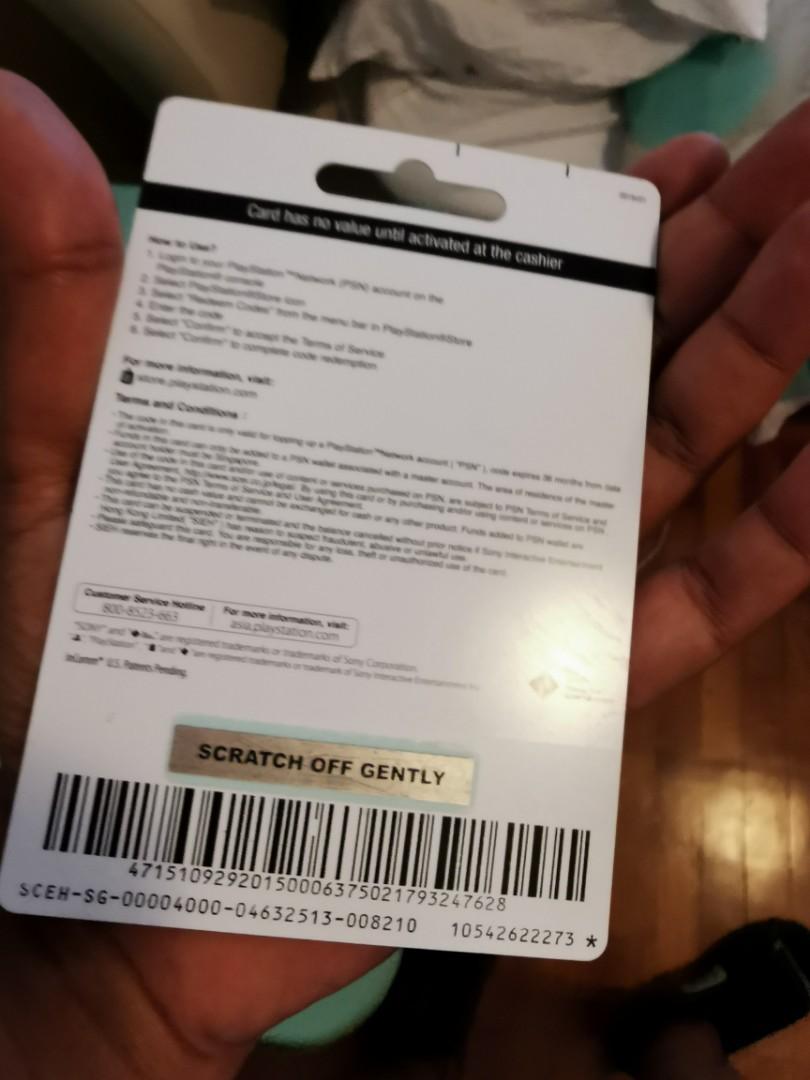 PlayStation Gift Card Video Gaming Gaming Accessories Game Gift