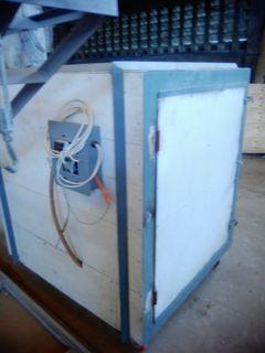 Powder coating oven