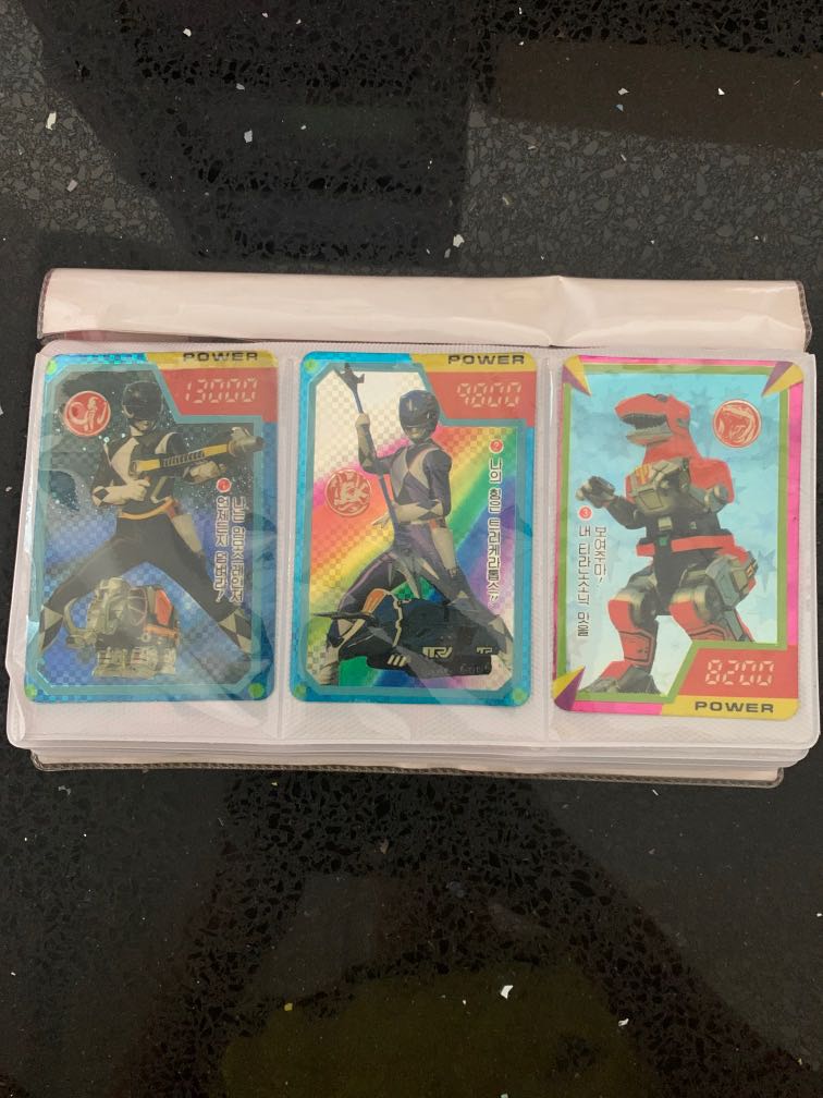 Power Rangers cards complete set 50 cards Black Friday, Hobbies & Toys ...