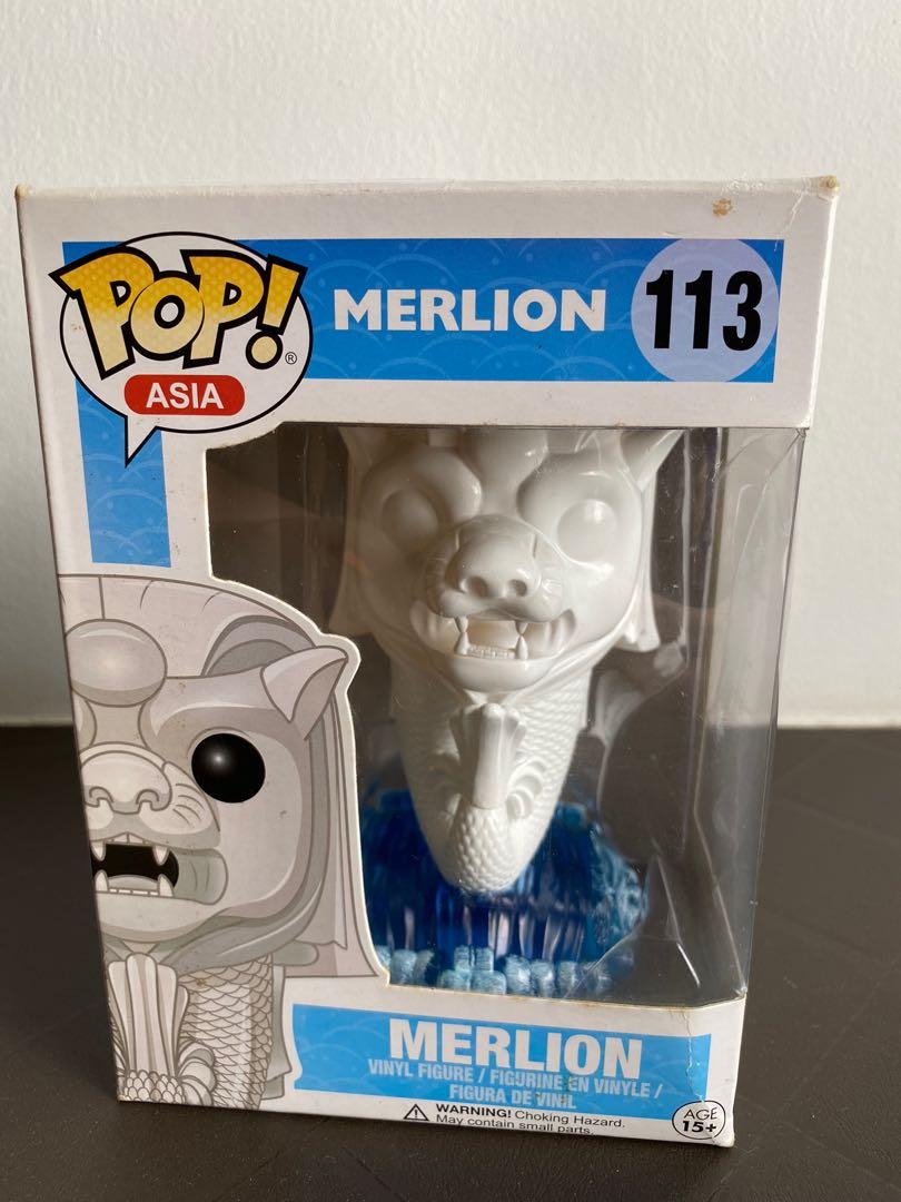 Rare Funko Pop Merlion 113, Hobbies 
