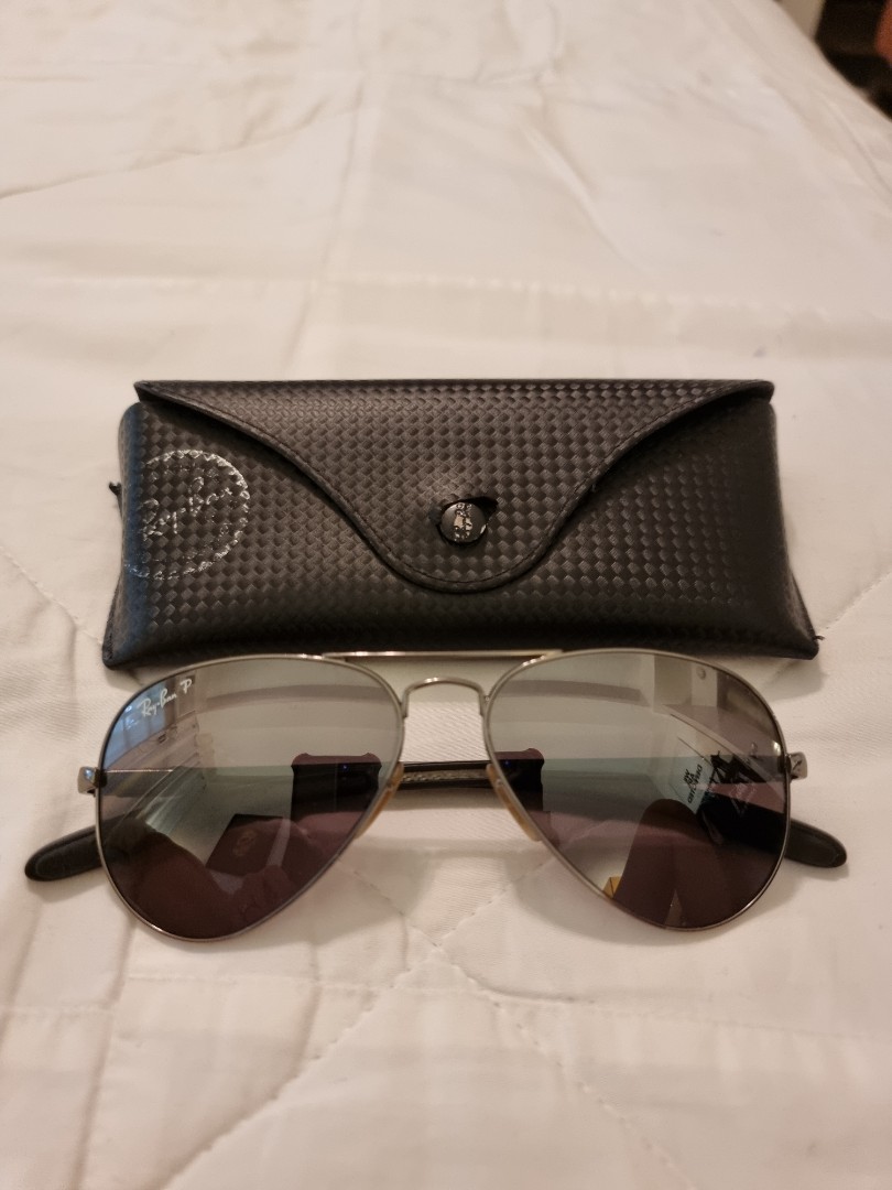 ray ban aviator polarized sunglasses rb 8307, Men's Fashion, Watches &  Accessories, Sunglasses & Eyewear on Carousell