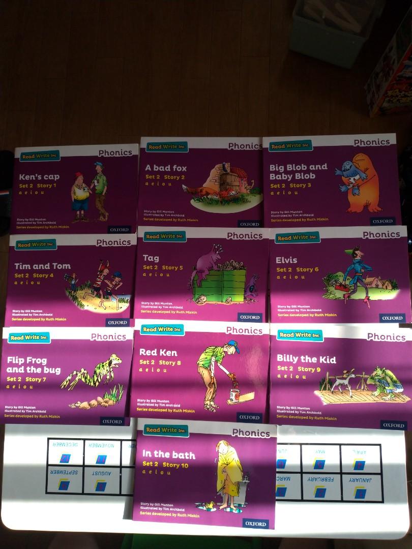 Read Write Inc. (Purple book) 彩色版, 興趣及遊戲, 書本 & 文具, 小朋友書 Carousell