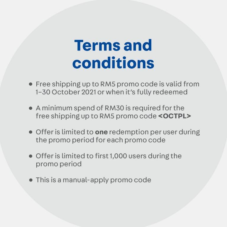 Redeem your free shipping promo code!, Community on Carousell