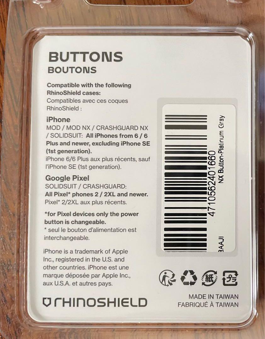 Rhinoshield Mod NX Royal Blue + Extra Platinum Gray Rim & Buttons, Mobile  Phones & Gadgets, Mobile & Gadget Accessories, Other Mobile & Gadget  Accessories on Carousell