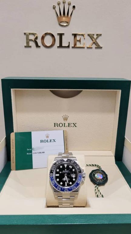 Rolex batman costo discount