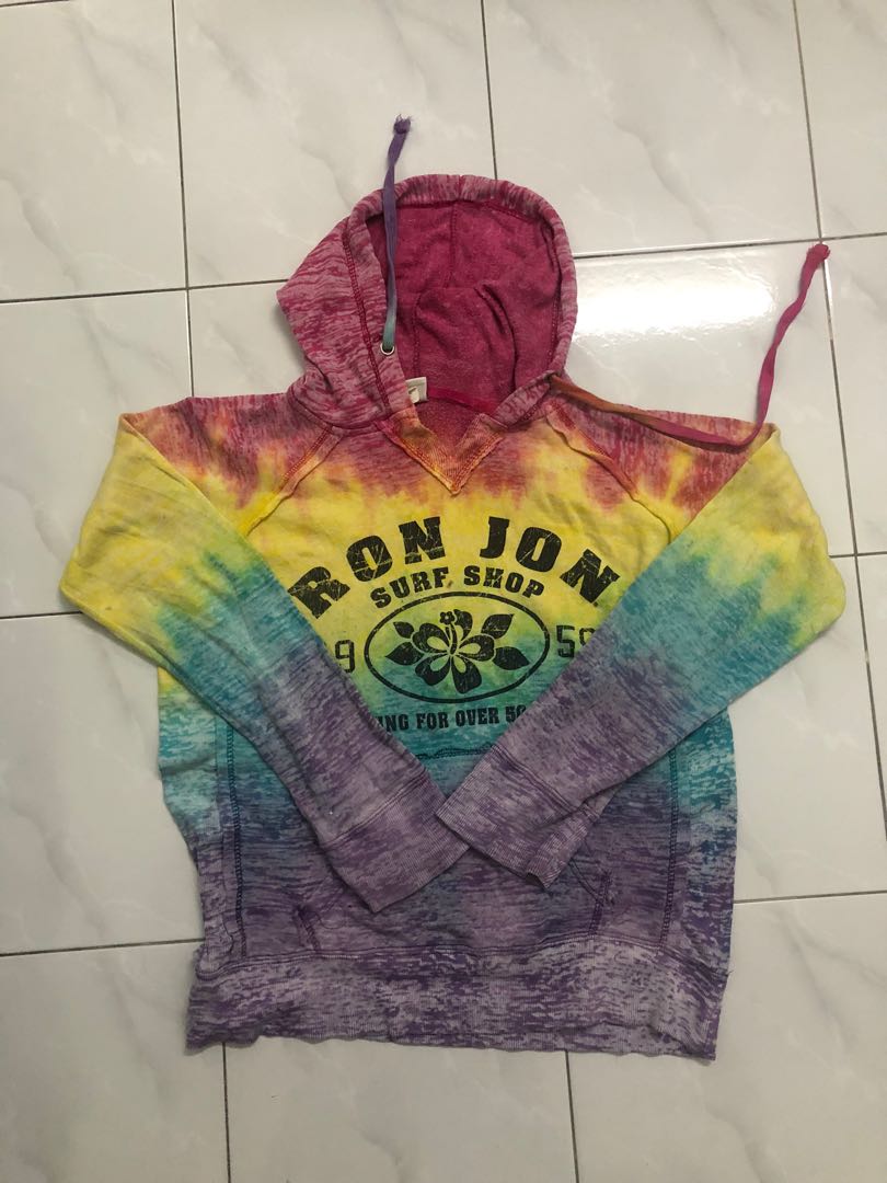 Ron jon tie dye hoodie store
