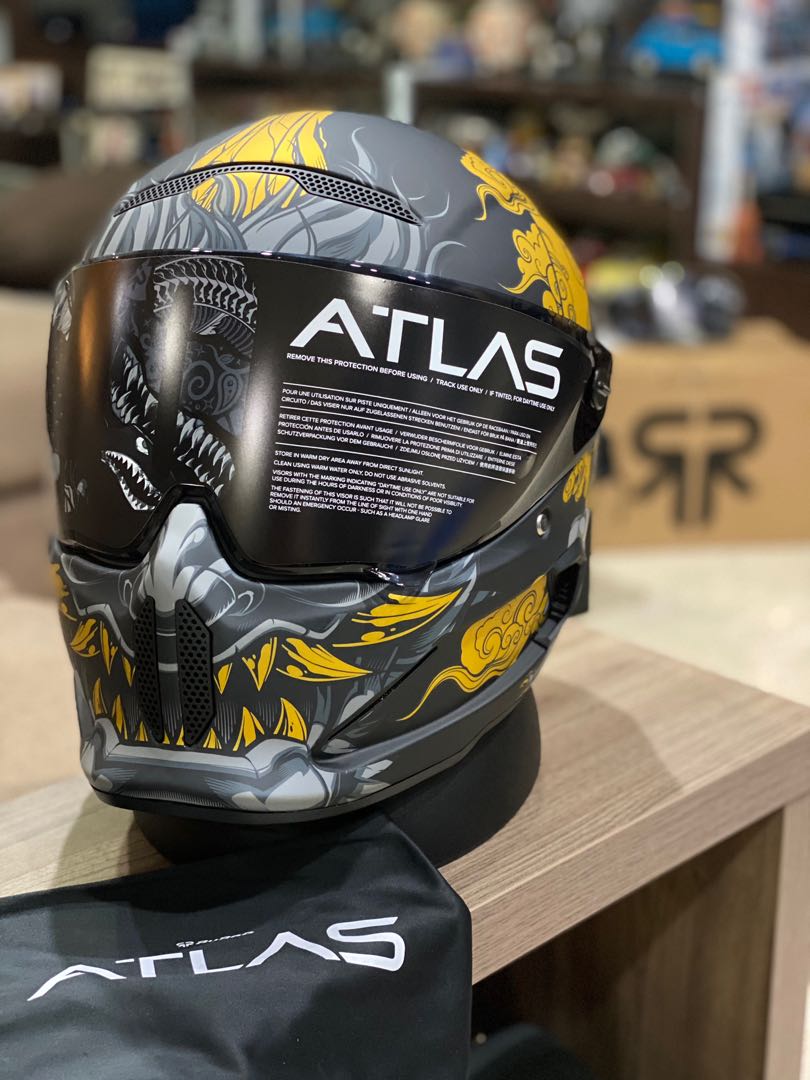 RUROC ATLAS 3.0 ルーロック アトラス SHOCKWAVE 装備 - ヘルメット ...