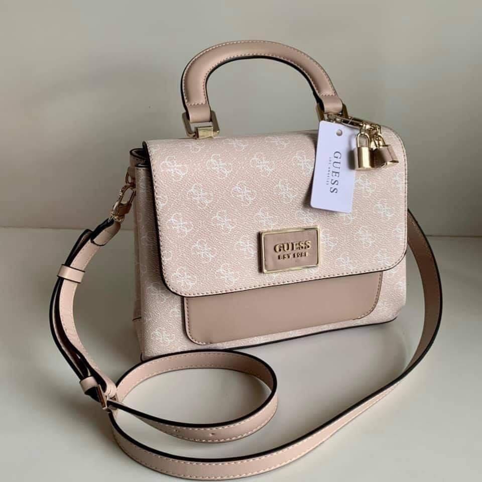 ‼️RUSH SALE‼️ Original Guess Tyren Top Handle Flap, Women's Fashion