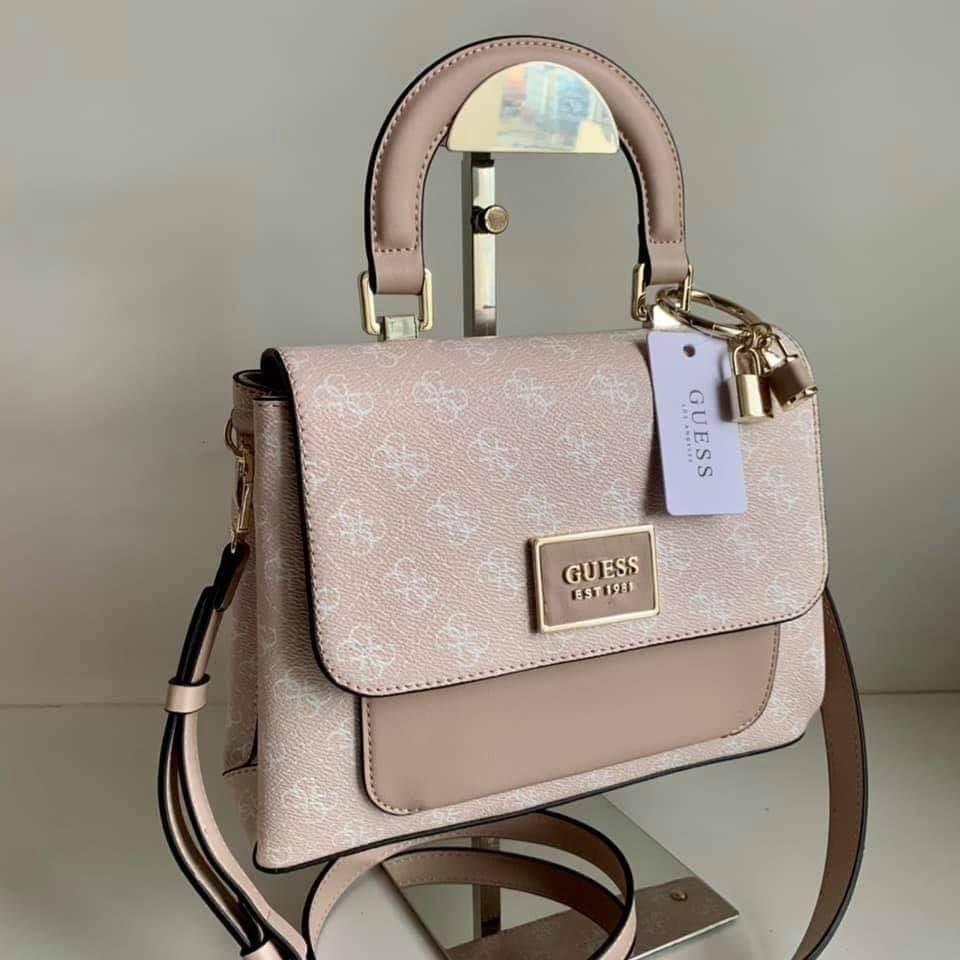 ‼️RUSH SALE‼️ Original Guess Tyren Top Handle Flap, Women's Fashion