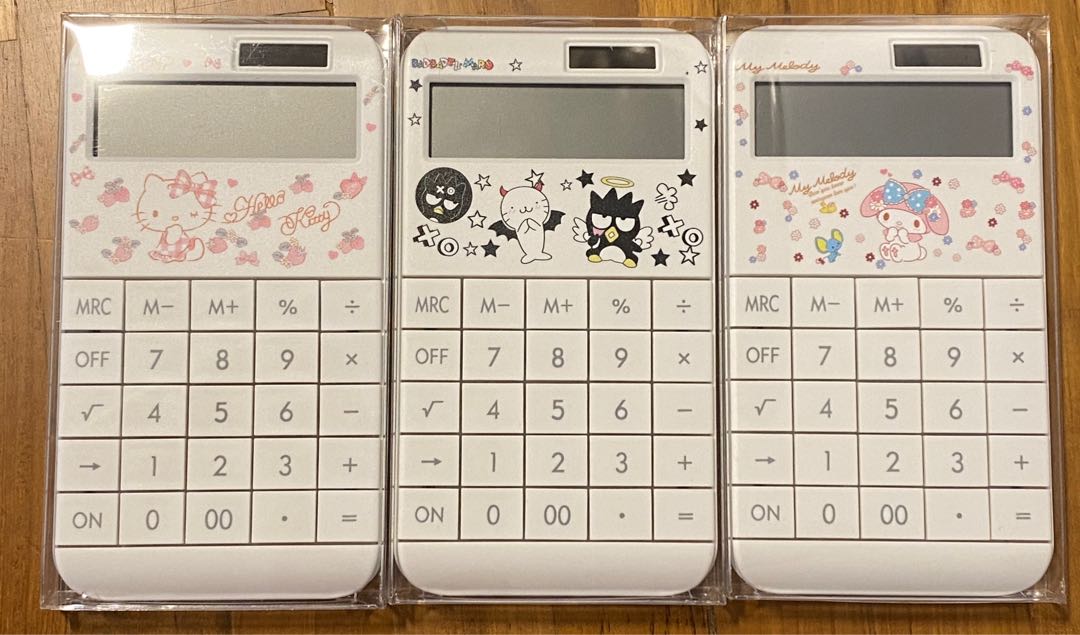 Sanrio characters Calculator with Big number pad, Hobbies & Toys ...