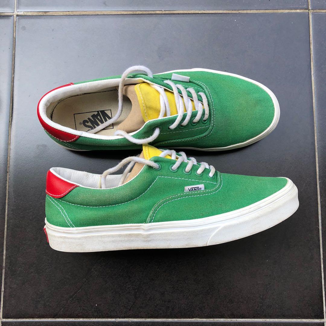 green vans low