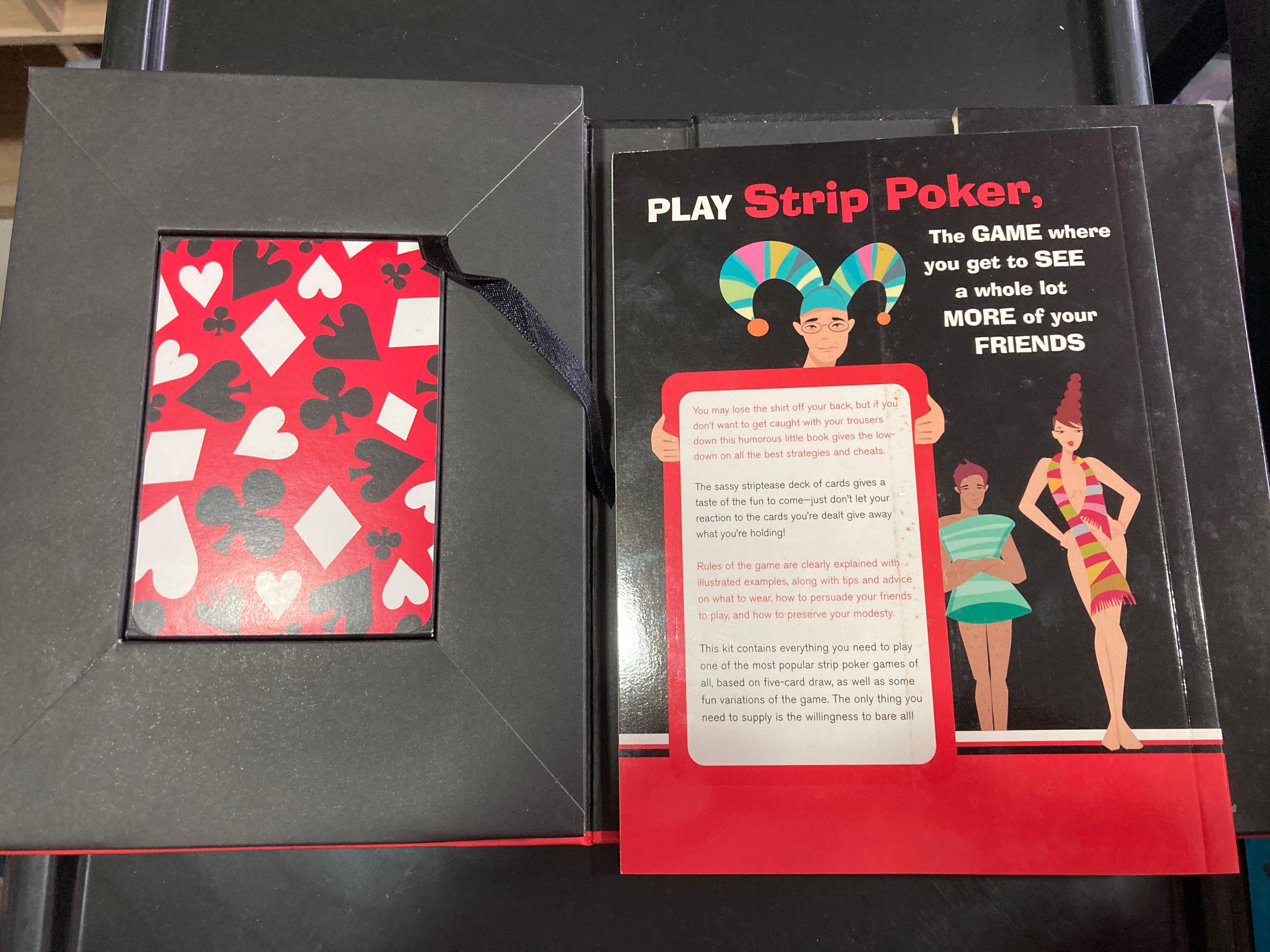 Strip Poker Game ! Unused !, Hobbies & Toys, Toys & Games on Carousell