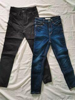 SUPER HIGH-WAIST STRADIVARIUS JEANS SIZE 36