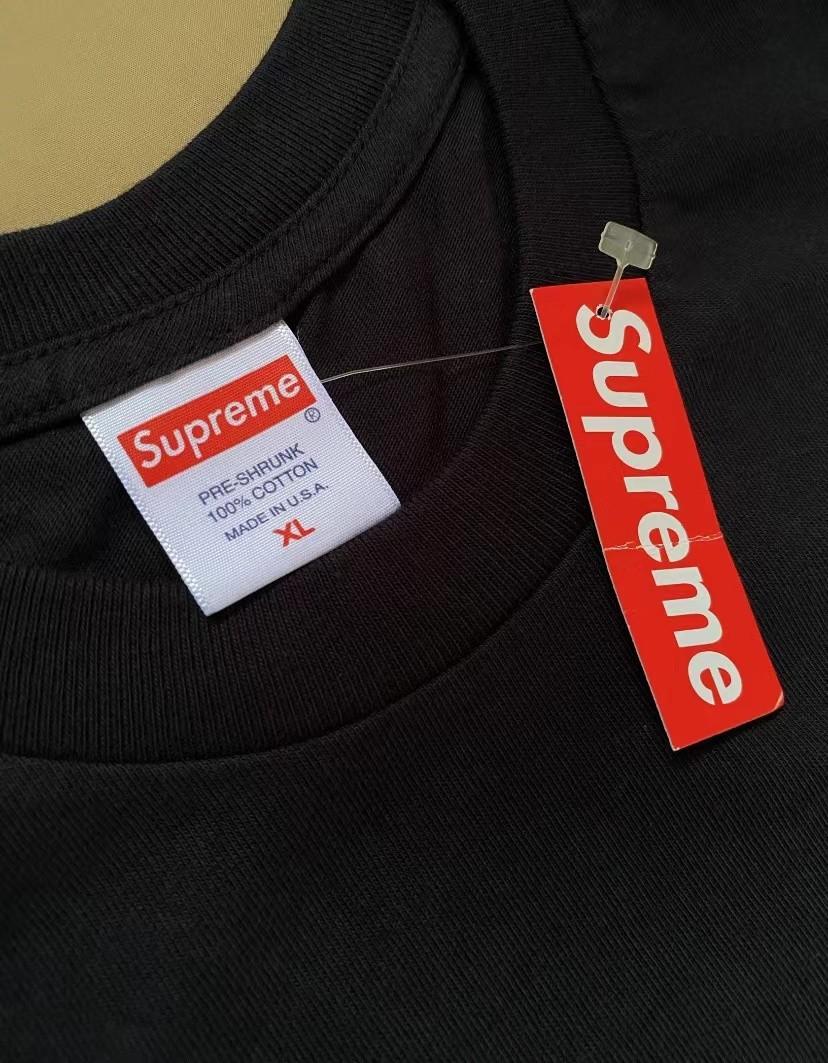 Supreme Bandana Box Logo Tee Black Men's - FW19 - US