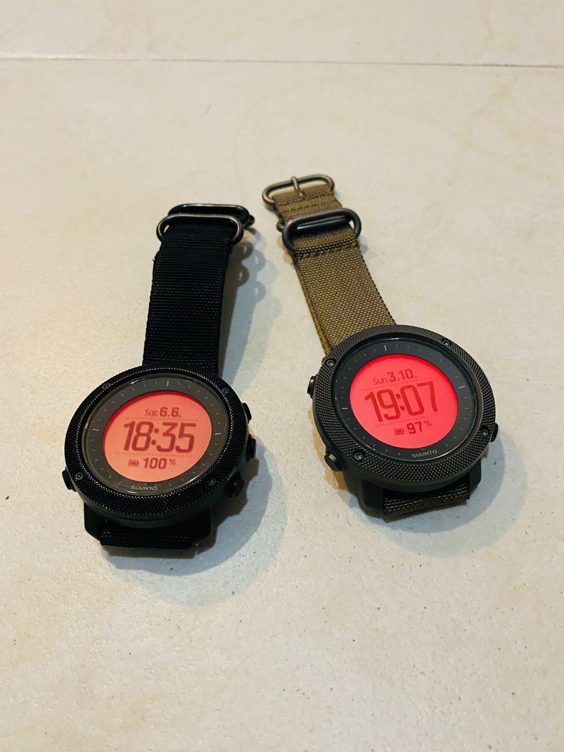 NEW SUUNTO TRAVERSE ALPHA SILICONE STRAP BAND 100% Original 