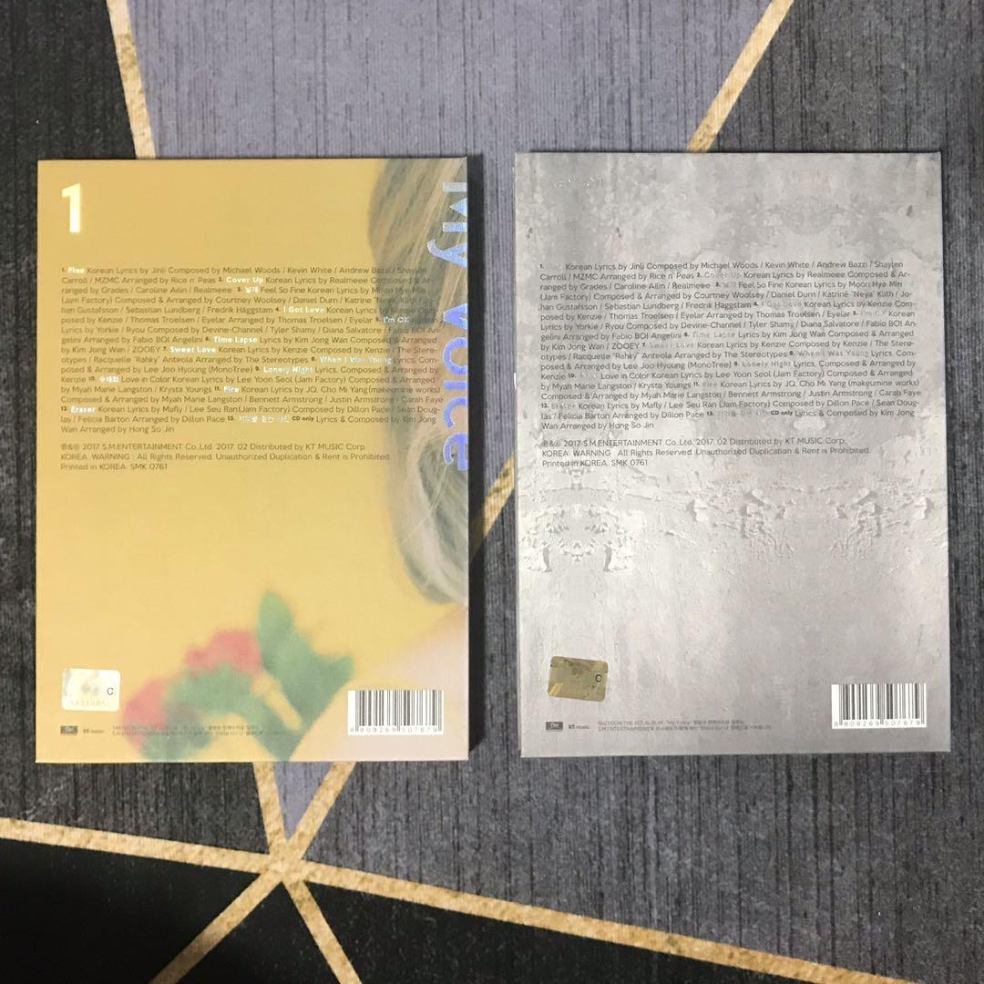 Taeyeon — My Voice, Hobbies & Toys, Music & Media, CDs & DVDs on Carousell