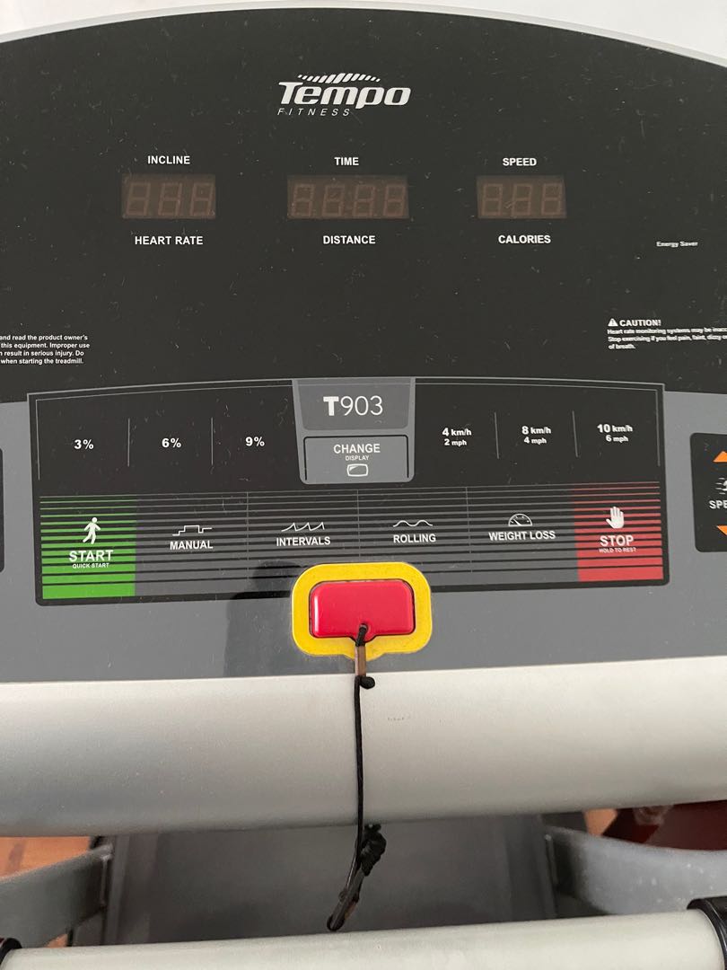 Tempo t903 treadmill sales