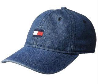 現貨🇺🇸Tommy Hilfiger Cap Adjustable Size Denim 美國入口牛仔布棒球帽 太陽帽