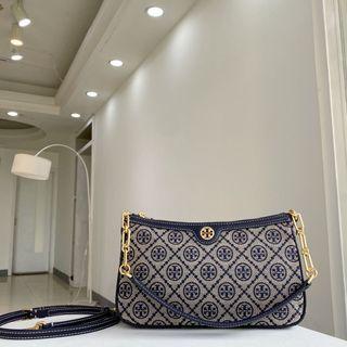 T Monogram in Jacquard with Fine Leather Trim Zip Camera Bag (Tory Burch  79356), Women's Fashion, Bags & Wallets, Cross-body Bags on Carousell