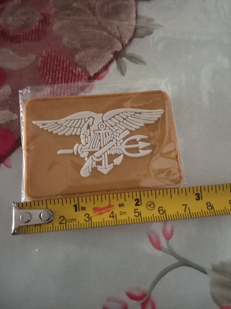 US Navy Seals Patch Velcro PVC rubber, Hobbies & Toys, Memorabilia