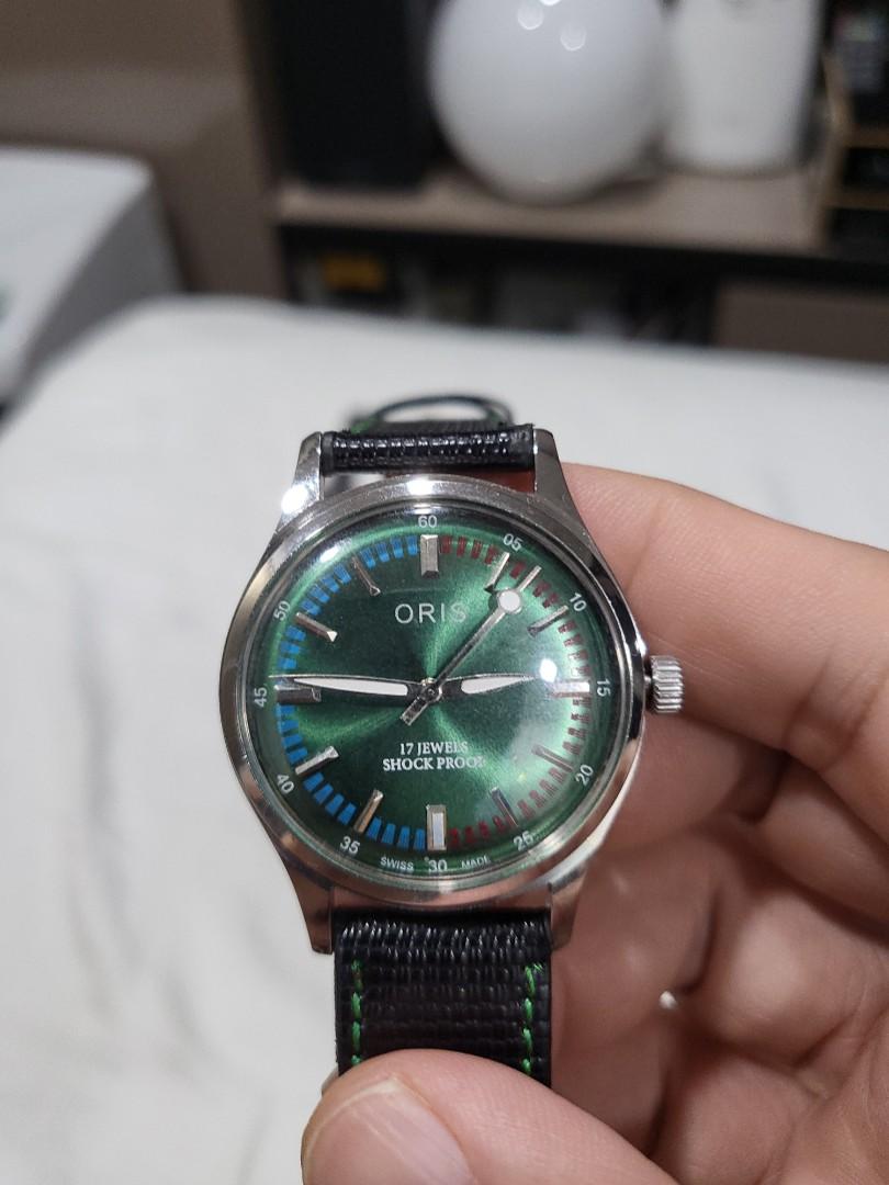 Oris watch top 17 jewels shockproof
