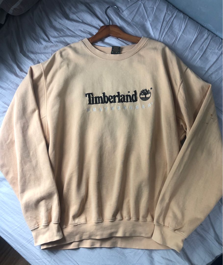 Vintage timberland sweatshirt cheap