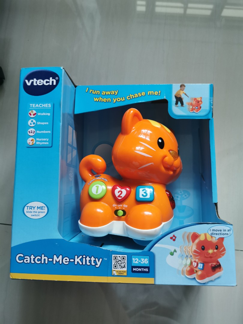 Vtech Catch Me Kitty, Babies & Kids, Infant Playtime on Carousell