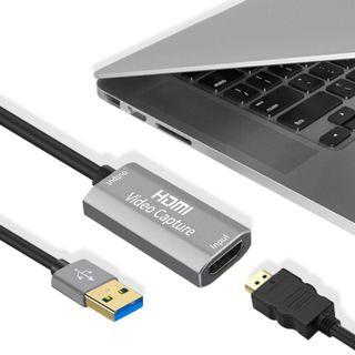 USB 3.0 Video Capture Card 1080P 60fps 4K HDMI Video Grabber Box for Macbook