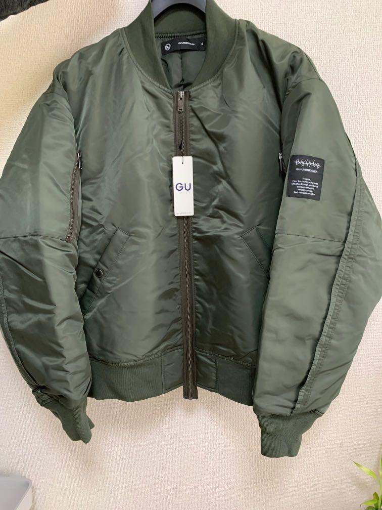 セットアップ 極美品 GU UNDERCOVER カーキ 緑 L ブルゾン MA-1 