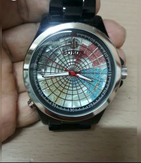 極新 LOBOR 夜光 夜燈 三針 手錶(男女均可)(貨品只合手圍165mm或以下人士)（see settlement location frist）64222603544195110