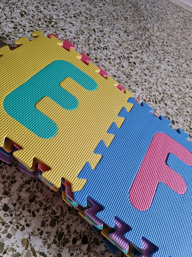 Alphabet Playmat, Babies & Kids, Infant Playtime On Carousell