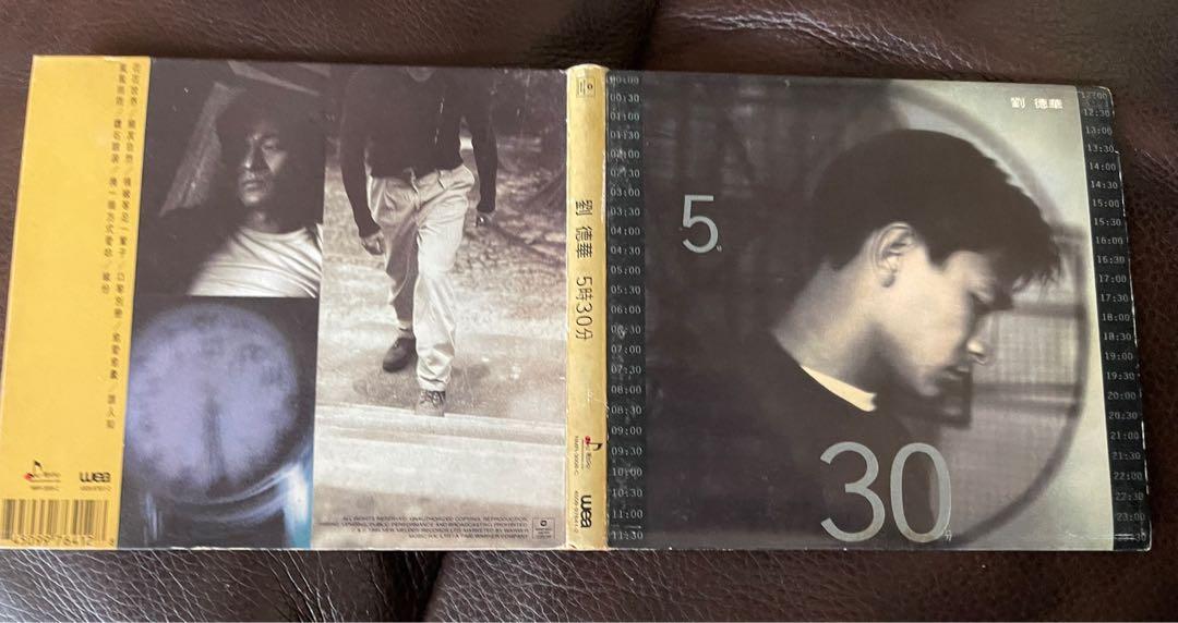 Andy Lau 劉德華五時三十分CD 劉德華5時30分CD 1994年發行95%新