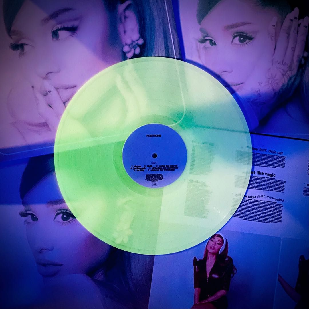 Ariana Grande – Positions (2021, Glow In The Dark, Vinyl) - Discogs