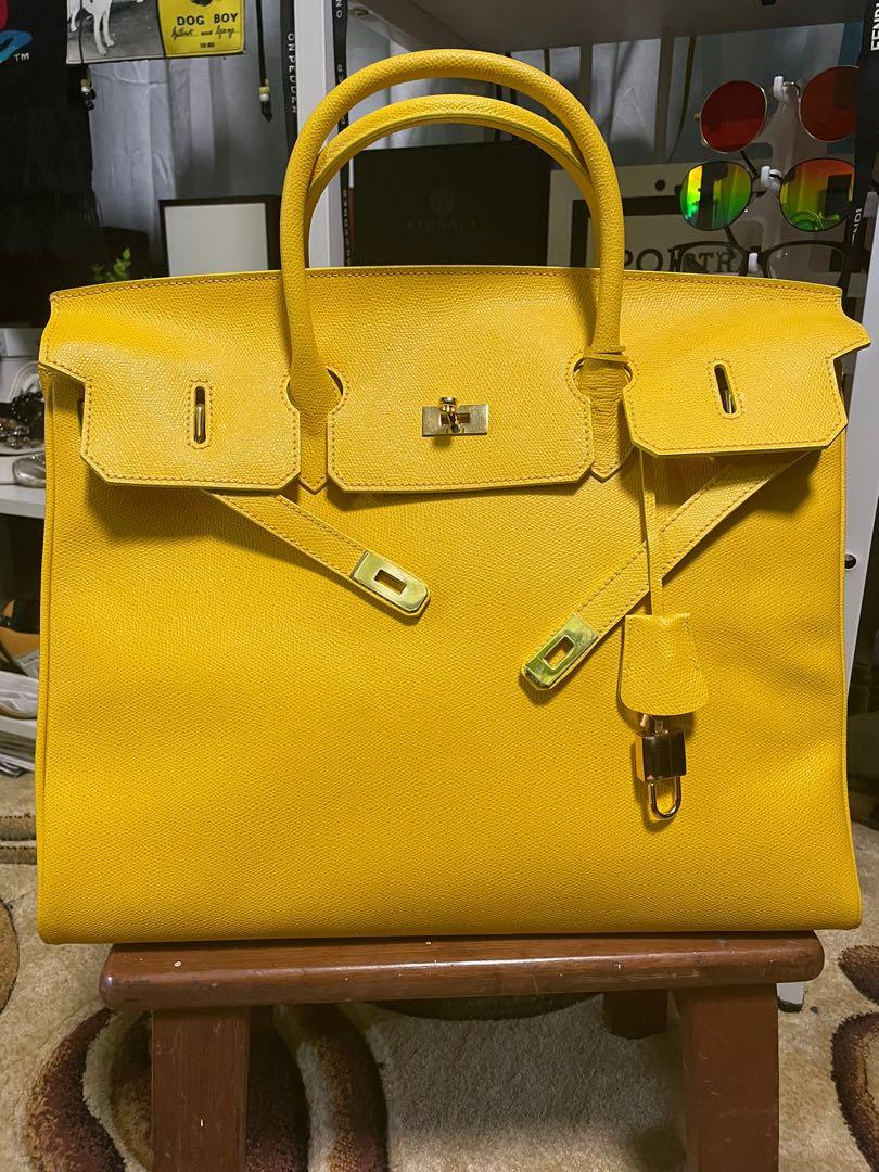 ALFREDO BERETTA】Gold Leathar Tote 多く