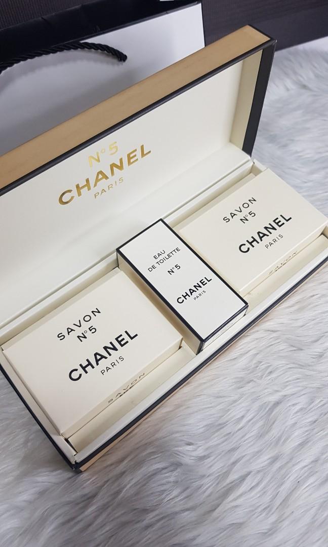 Authentic Chanel Soap & Perfume set 2, Luxury, Accessories on Carousell