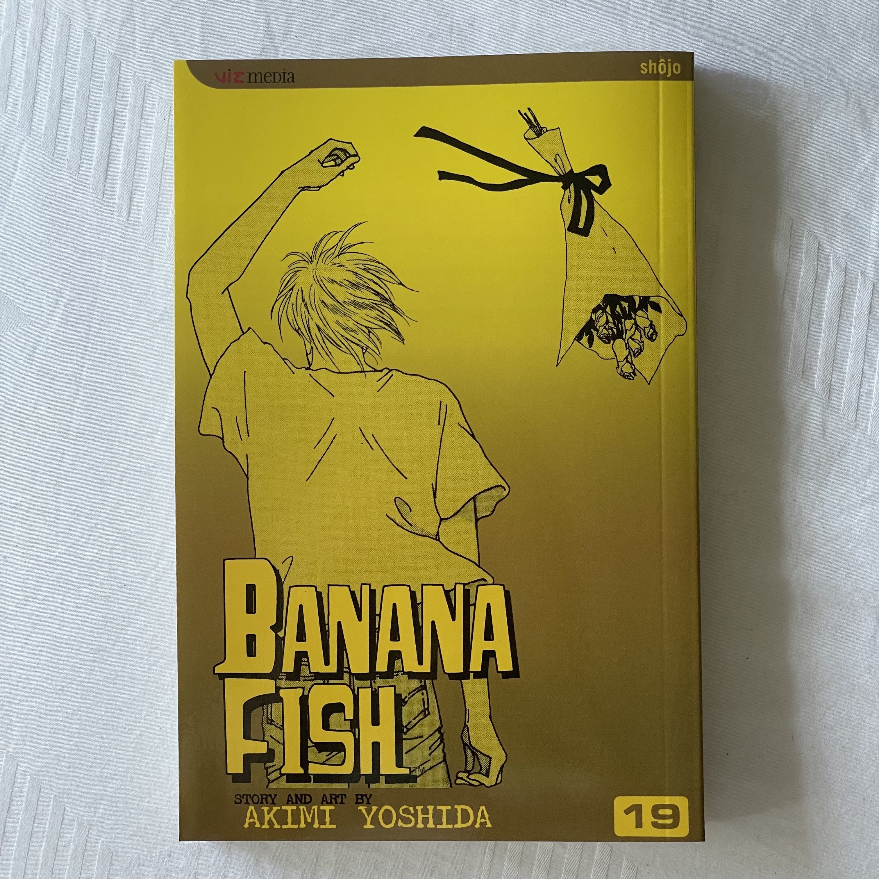 Banana Fish Manga Vol 19 Books Stationery Comics Manga On Carousell