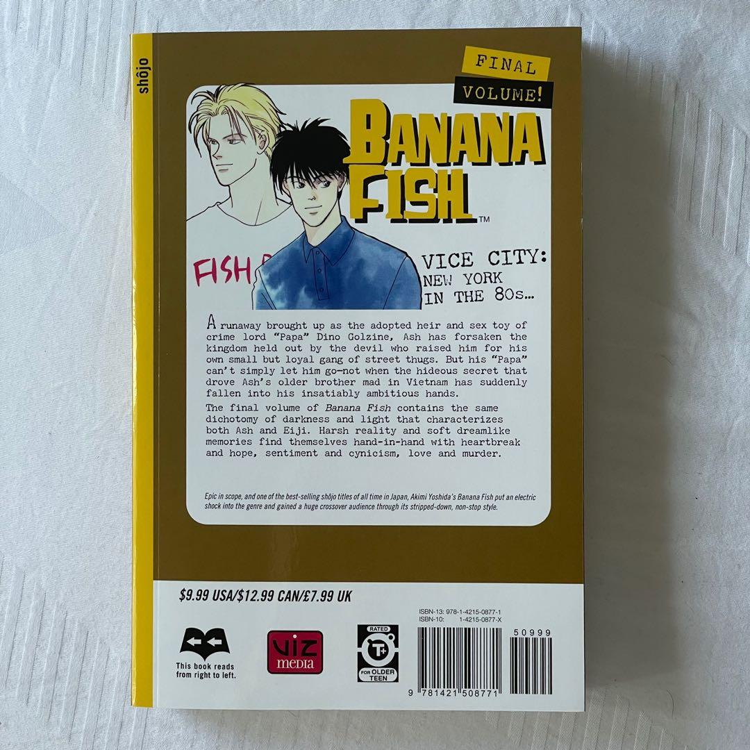 Banana Fish Manga Vol 19 Hobbies Toys Books Magazines Comics Manga On Carousell