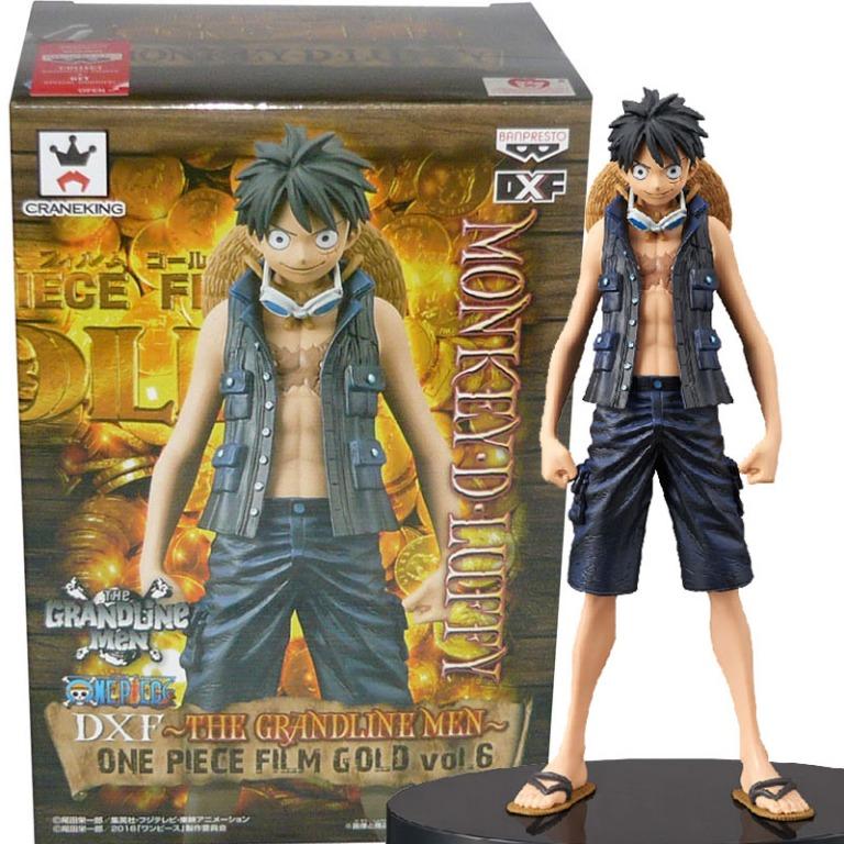 ONE PIECE Film Gold DX Figure The Grandline Men Vol. 6 Monkey D. Luffy  Banpresto