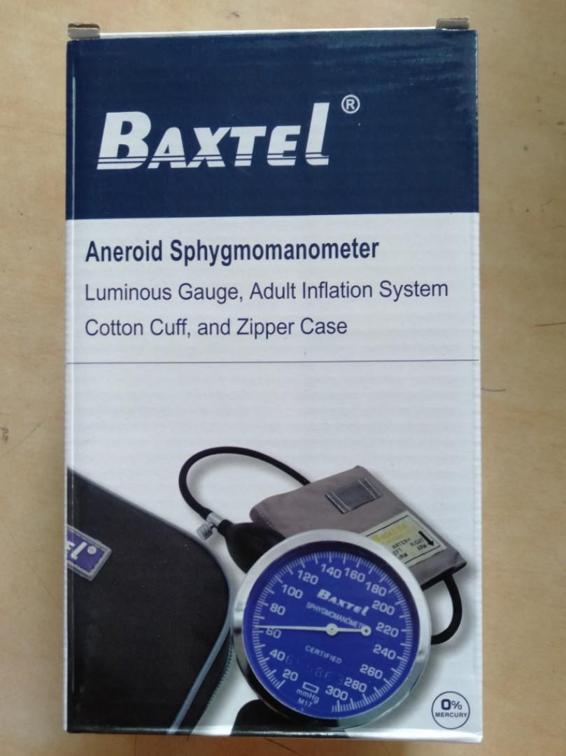Baxtel Aneroid Sphygmomanometer (Category: Health Monitors & Weighing Scales) located in Quezon City. Submitted by pjfalogme21 (Listing ID 1122593076, Image 1). Description: Available for pick up and delivery. Same day delivery within Metro Manila and nearby provinces. We accept COD, Bank Transfer, and Gcash payment. Pm for more details..