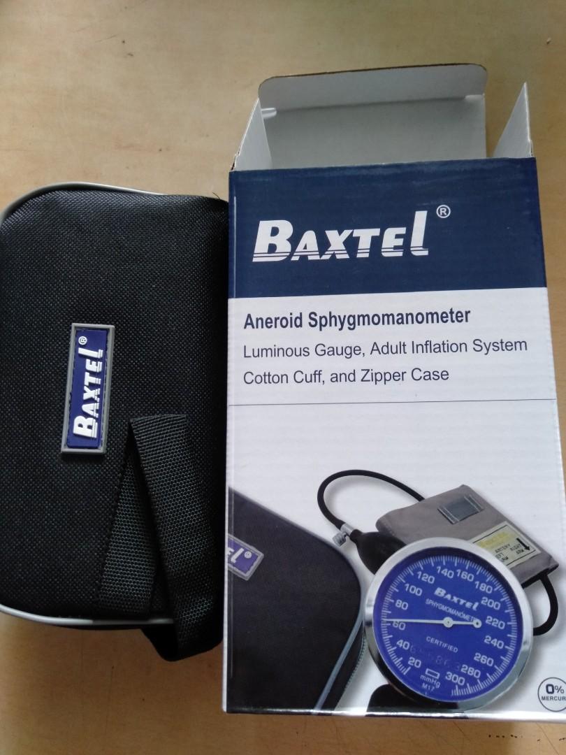 Baxtel Aneroid Sphygmomanometer (Category: Health Monitors & Weighing Scales) located in Quezon City. Submitted by pjfalogme21 (Listing ID 1122593076, Image 2). Description: Available for pick up and delivery. Same day delivery within Metro Manila and nearby provinces. We accept COD, Bank Transfer, and Gcash payment. Pm for more details..