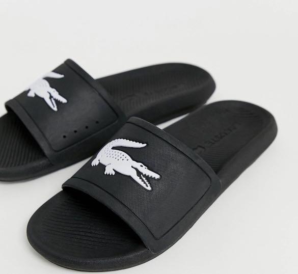 lacoste sliders womens