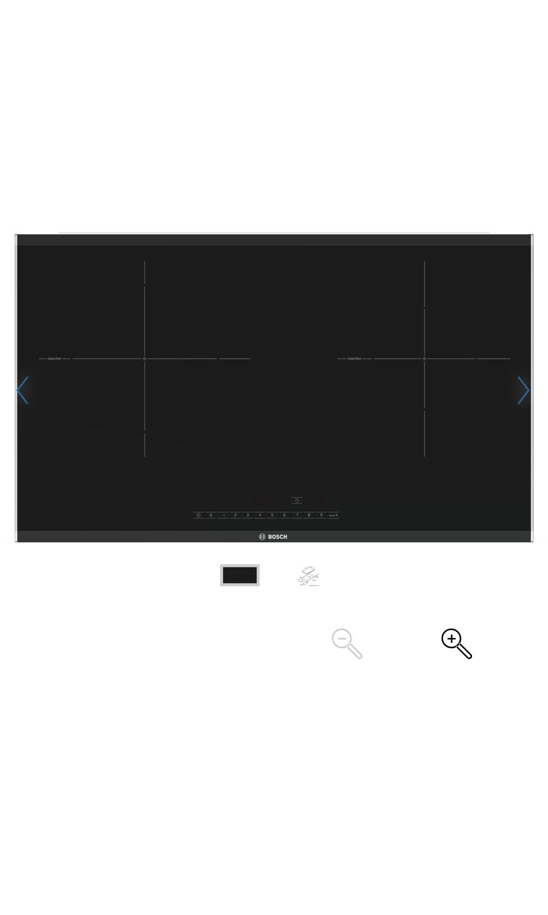 Bosch Induction Hob Cooker PMI968MS, TV & Home Appliances, Kitchen