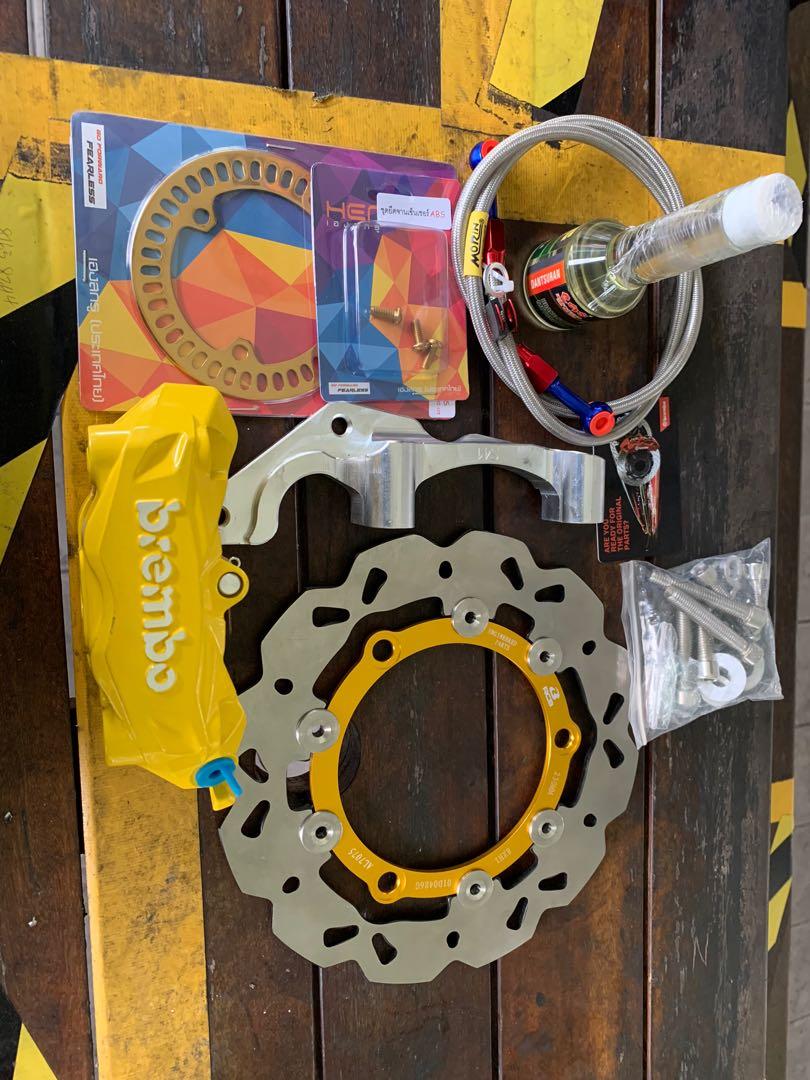 brembo caliper set for aerox 155, Motorcycles, Motorcycle Accessories