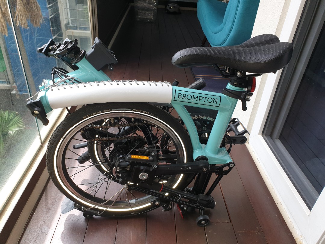 Brompton Top Frame Leather Protector