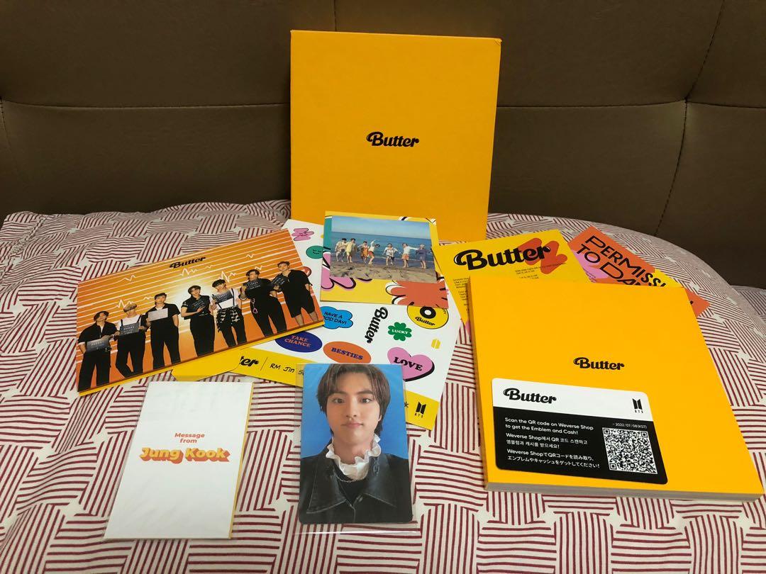 BTS BUTTER ALBUM CREAM VERSION WITH JIN PC, Hobbies & Toys