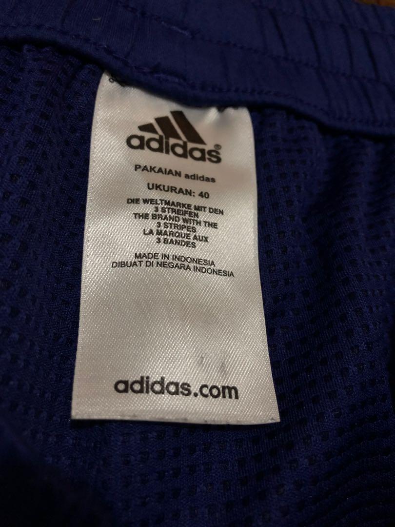 pakaian adidas ukuran